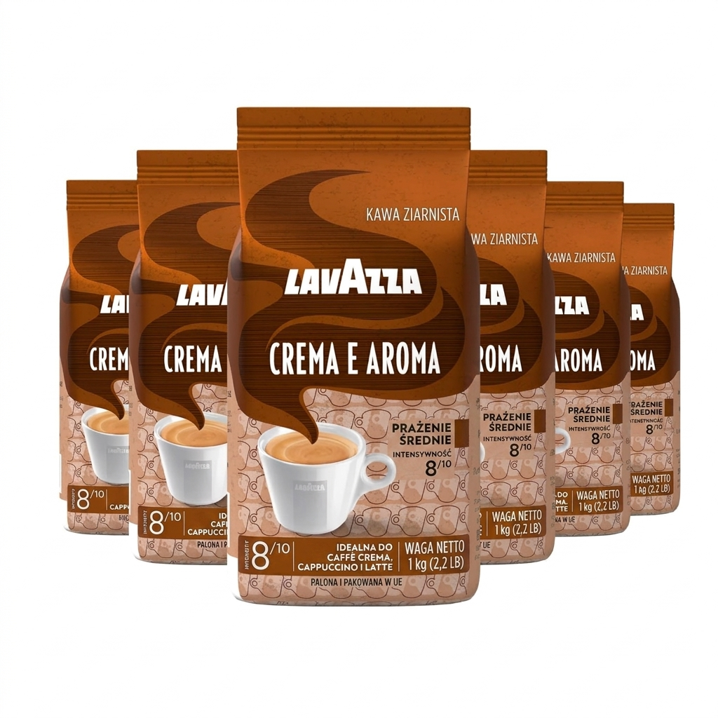Kawa ziarnista mieszana Lavazza Crema e Aroma 5x1kg - Image 4