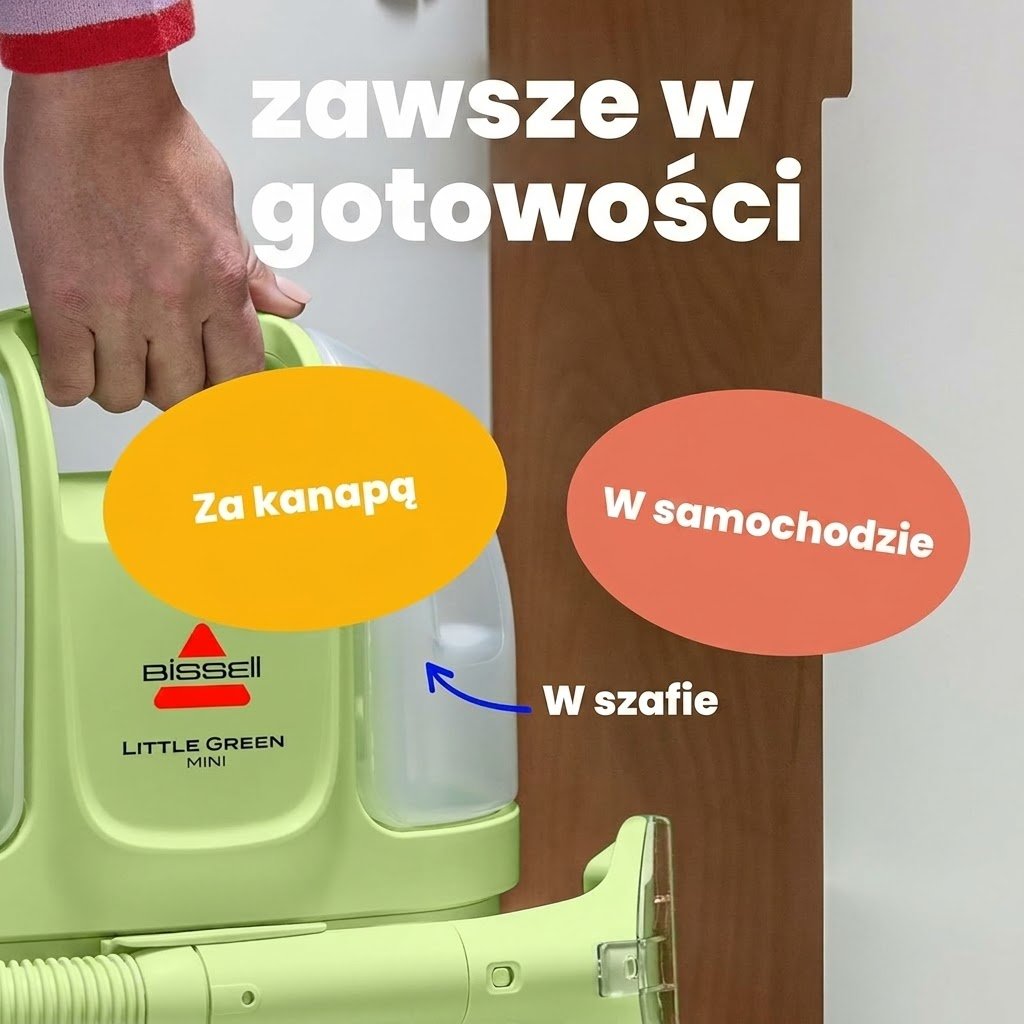 BISSELL® Little Green® Mini – Przenośna czyszczarka do dywanów i tapicerki - Image 2